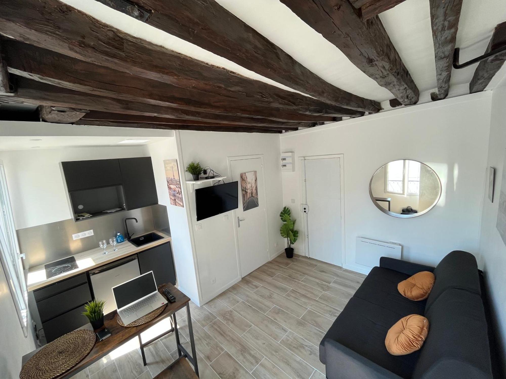 Charmant Studio Au Coeur Du Marais Paris Extérieur photo